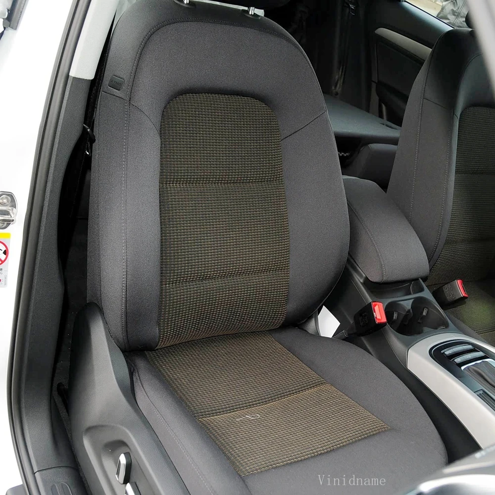 For Audi Q5 8R 2008 2009 2010 2011 2012 2013 2014 2015 2016 2017 PU Leather Custom Car Seat Covers 5 Seats Full Set Accessories