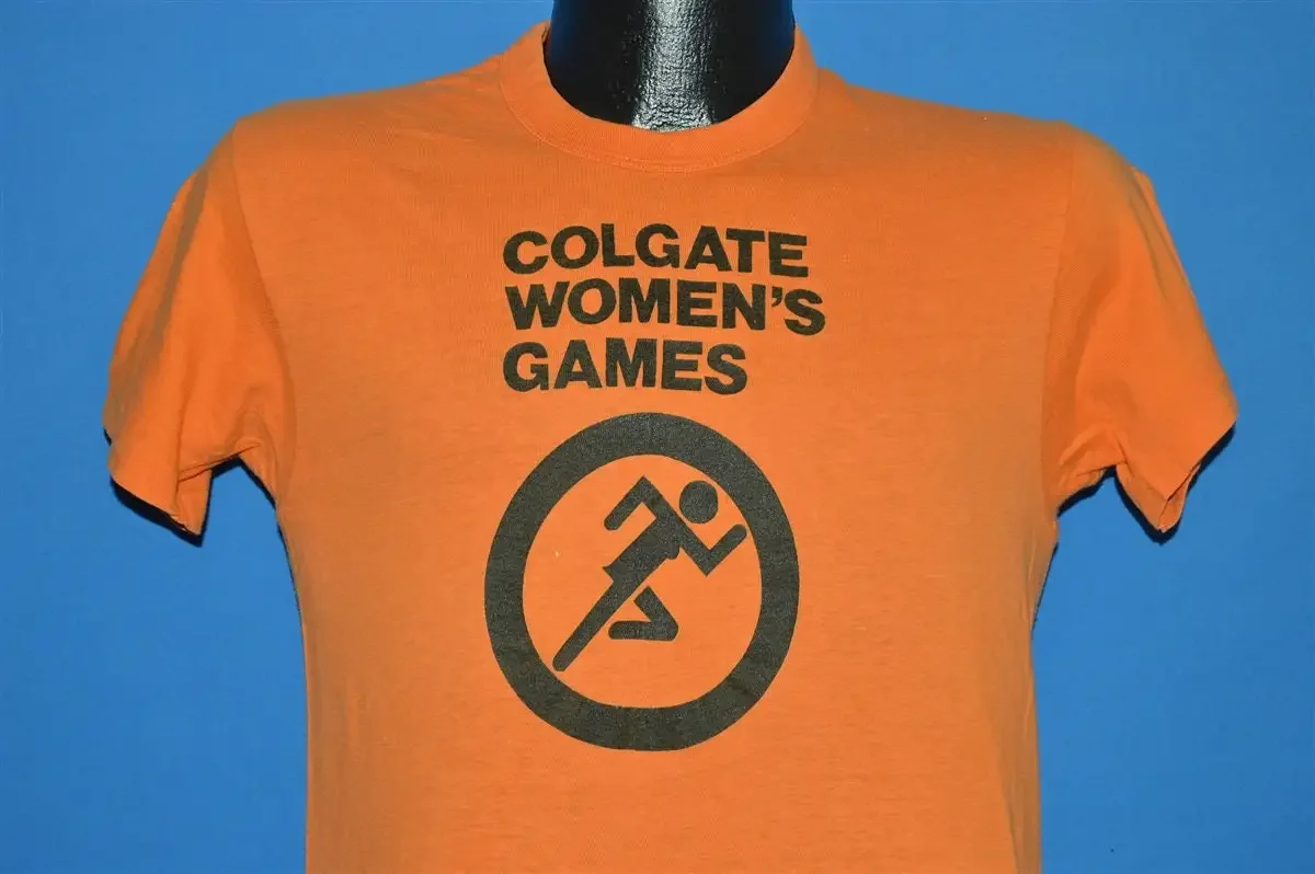 Camiseta Colgate Women s Games de los años 70, talla pequeña