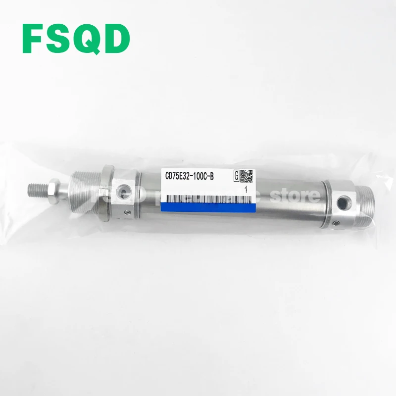

C75E32-10/15/20/25/30/40/5/60/75/80/100 CD75E32-10/15/20/25/30/40/50/60/75/80/100-B круглый Мини-цилиндр из нержавеющей стали FSQD