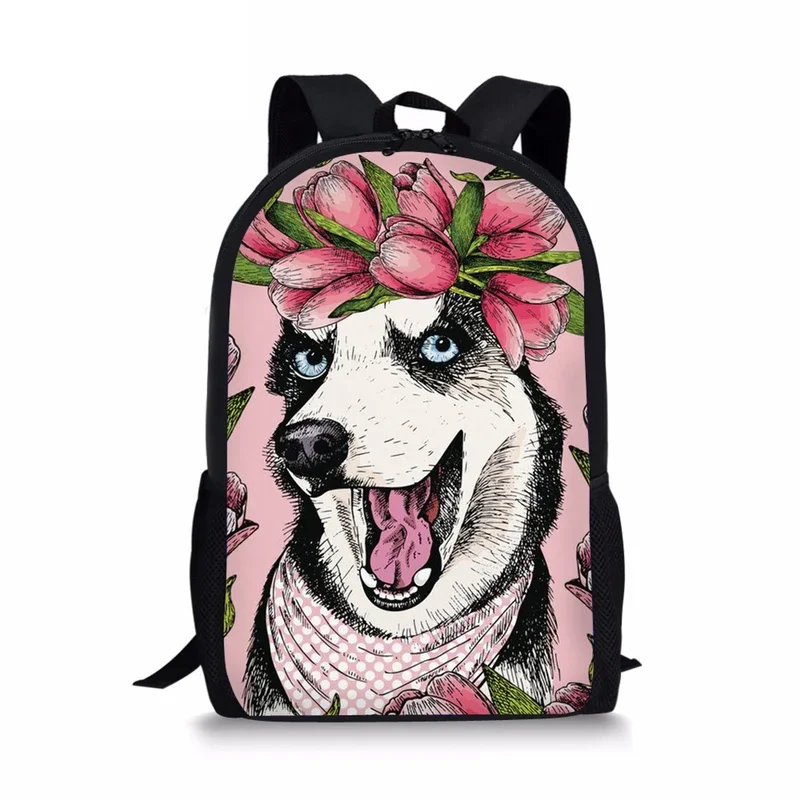 

Brand Customizable Backpack Comics Dog Print School Bags For Boys Girls kids Schoolbag Teenager Satchel Fashion Mochila Escolar