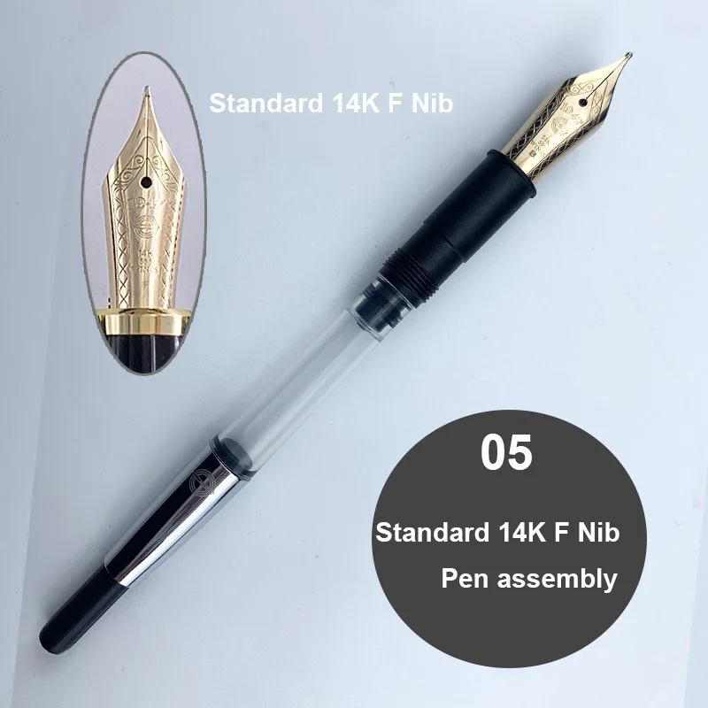 Wingsung 629 Pen Nib Neck Rotating Ink DIY Bock Sleeve For No.6 Nib suitable For Asvine/Jinhao/Majohn/Hongdian/Tangmoon/Lemon