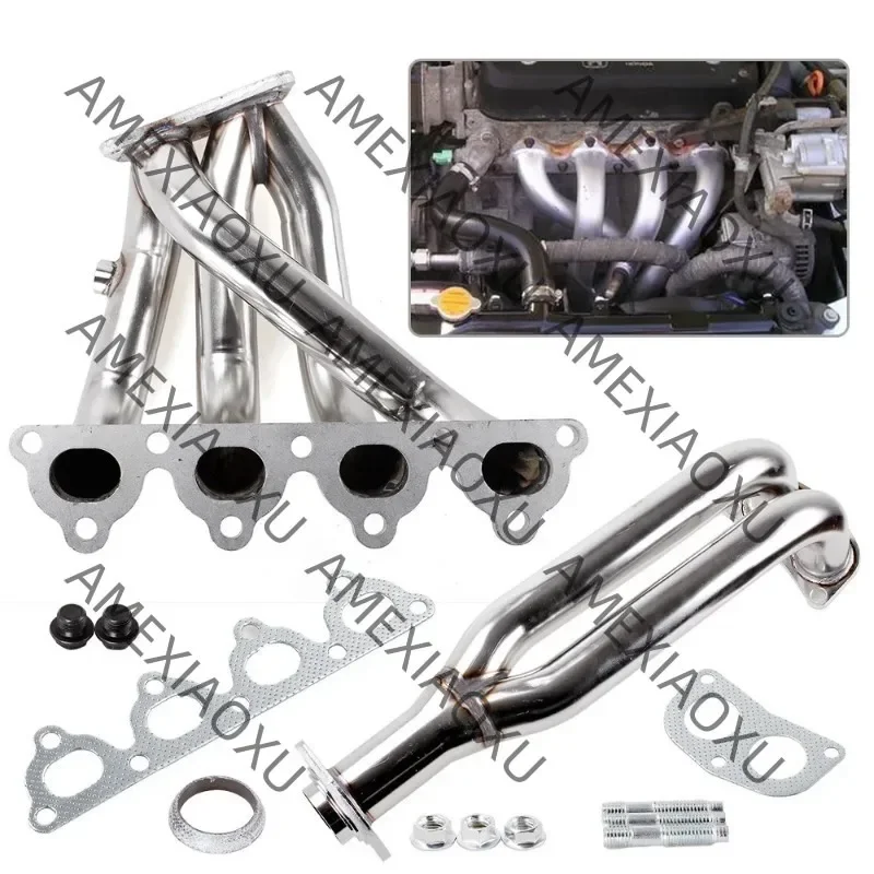 Stainless Exhaust Manifold Header for 88-00 Honda Civic D-series EJ/EG/EH/EK D15/ D16 SOHC l4