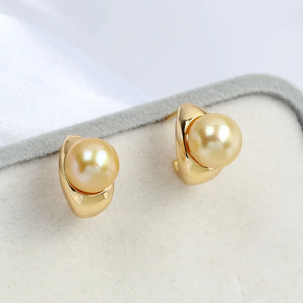 

10 шт., игла из стерлингового серебра 925 пробы, 18-каратное золото, латунные серьги с покрытием, ювелирные изделия своими руками, серьги с жемчугом, аксессуары