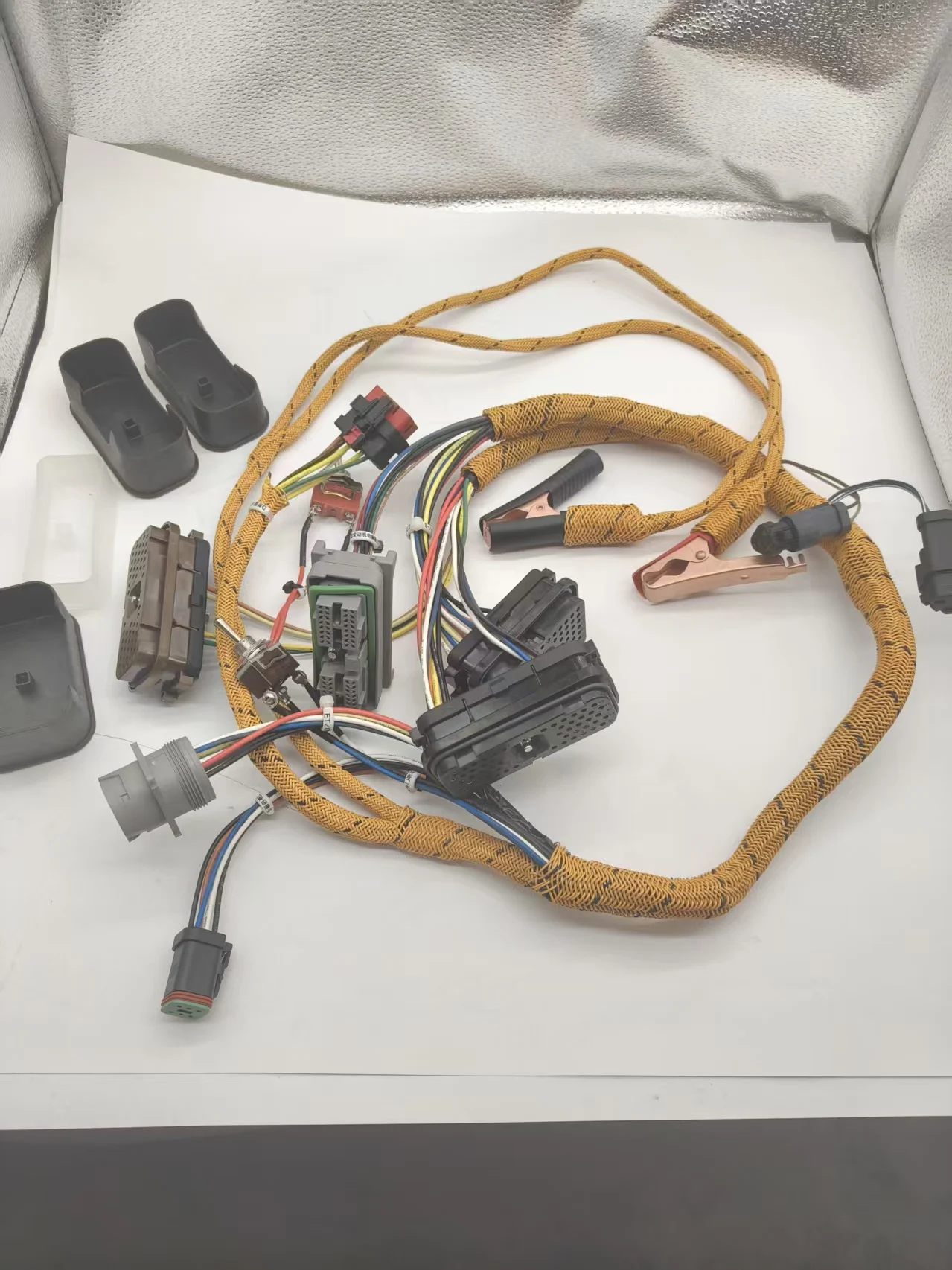 High quality New 6.4 6.6 C7 C15 C9 3126B For Caterpillar Engine  Diagnostic Cable Comprehensive Detection Testing Wiring Harness