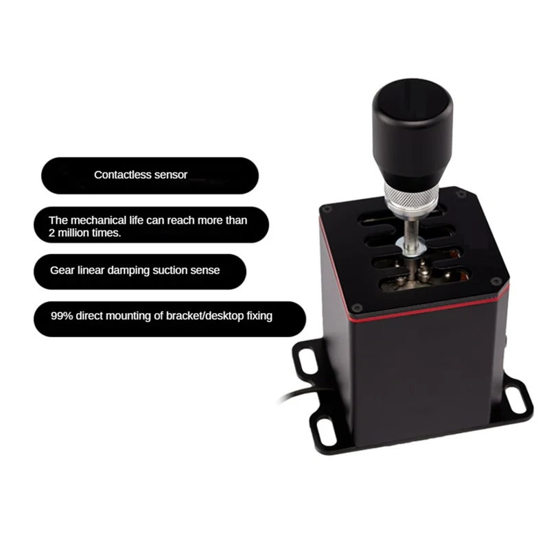 PC USB H Getriebe Shifter Mit Halterung Für Logitech G27 G29 G25 G920 Für Thrustmaster T300RS/GT Für Simulation Racing game-N34R