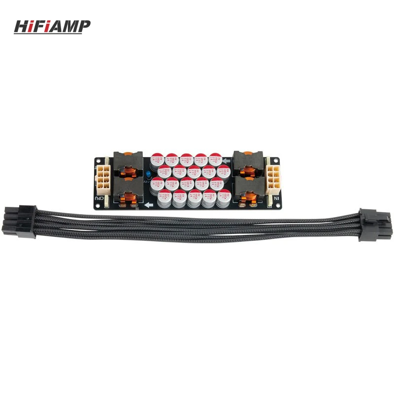 

Плата фильтра питания PCHIFI CPU 8Pin 1-канальная, DC, L-C-L, 30А, для цифрового вещания, с выходным кабелем 25 см