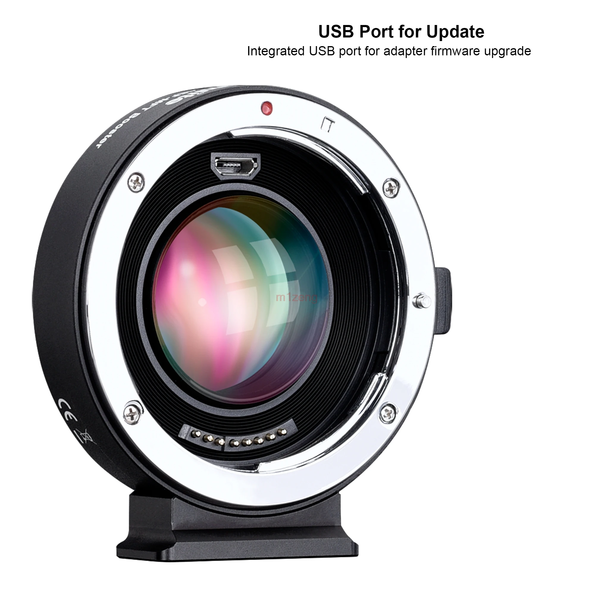 EF-M43 booster 0.71x Auto Focus focal Reducer Adapter ring for canon ef lens to M4/3 GH4 GH5 GF7 GF6 GM1 GX7 EM5 EM1 EM10 camera