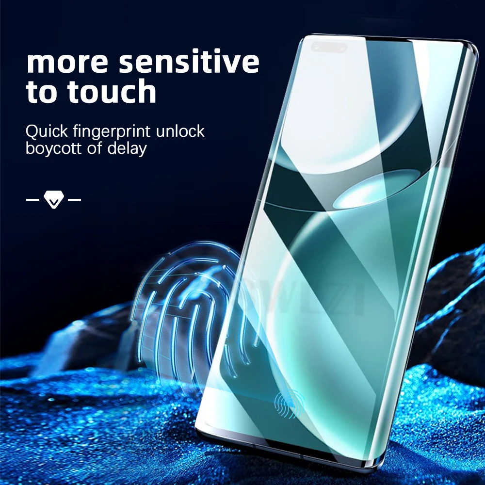 5/3/1 sztuk pełna pokrywa dla Honor magic 3 4 pro plus 5 Ultimate światło ultrafioletowe utwardzania film X40 V40 lite telefon screen protector nie szkło