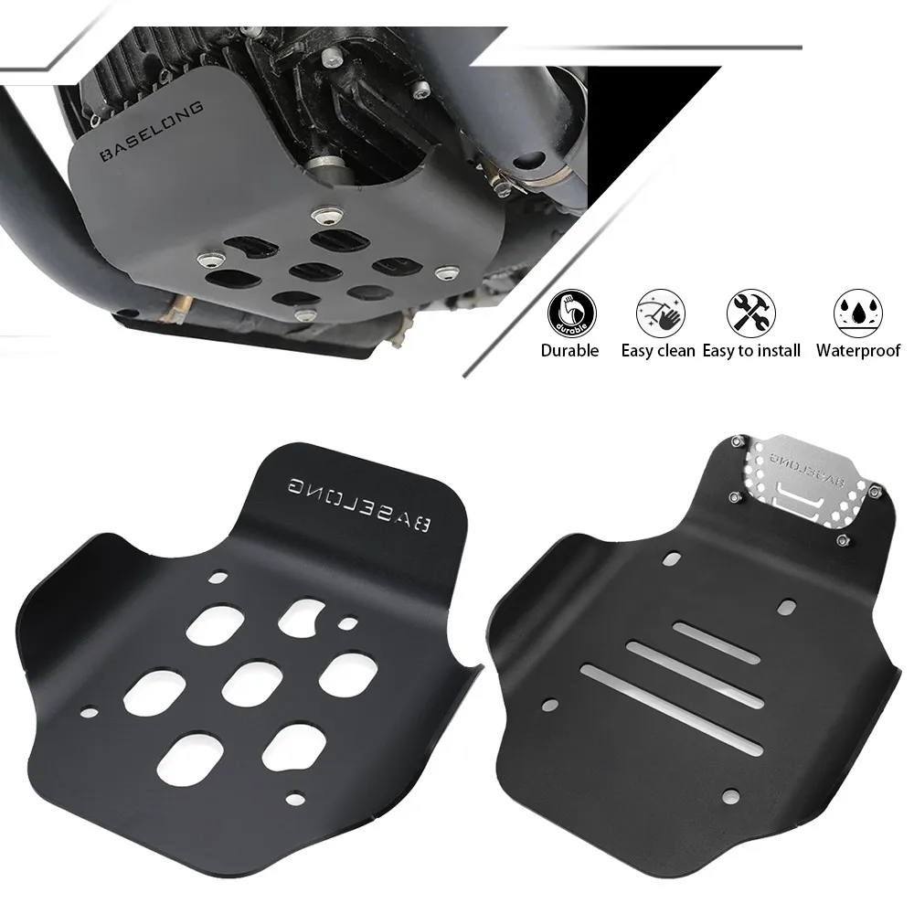 

2024 Motorbike For Moto Guzzi V9 Bobber V7 850 Stone V7 Special Custom 2020-2023 Engine Bottom Cover Bumper Guard Skid Plate