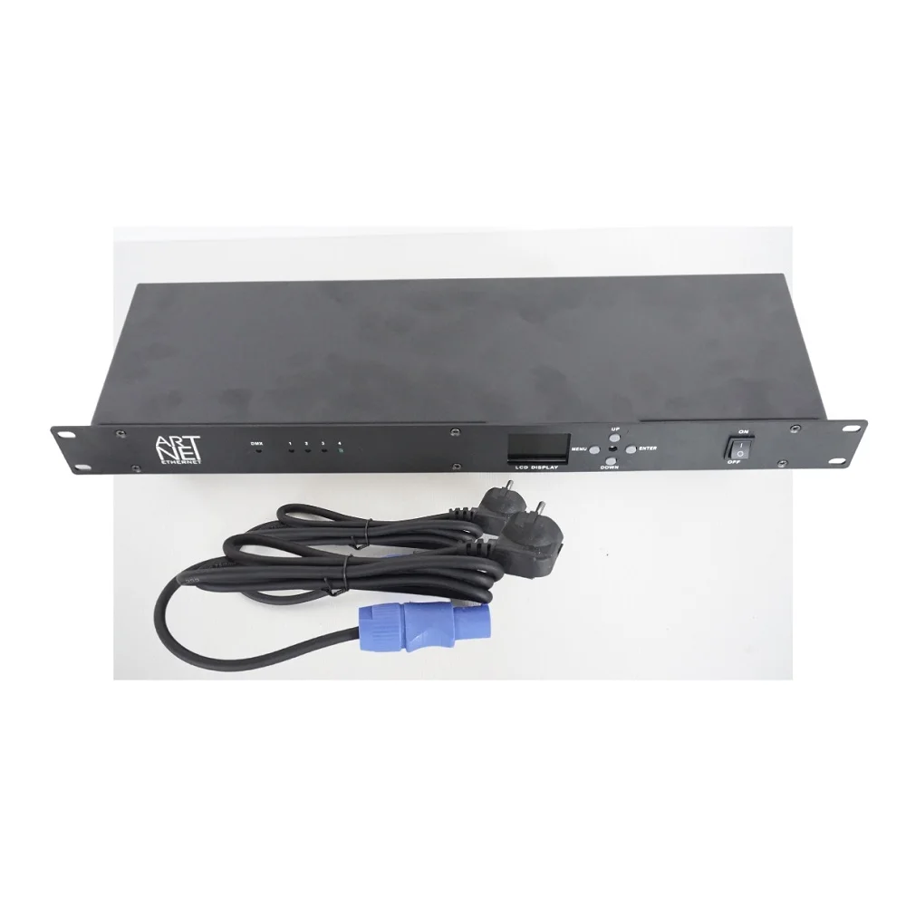 Artnet Dmx512 Network Extender And DMX SPI 4 Port Artnet Lighting Controller Output  1024 Channels