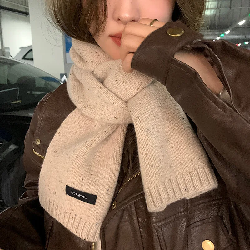 100% Wool Pashmina Shawl Women Winter Thick Warm Neck Scarf Extra Long Soft Cozy Wrap Shoulder Cover Scarves Echarpes Bufanda