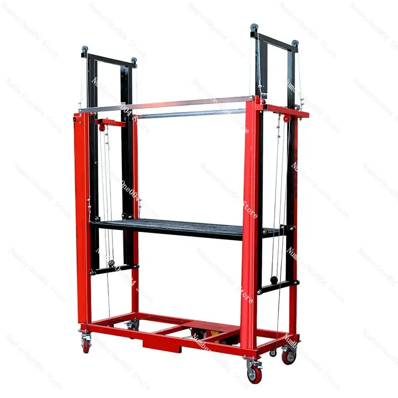 

Электрический леса, подъемник, мобильный складной строительный площад, украшение дома, многофункциональный пульт дистанционного управления