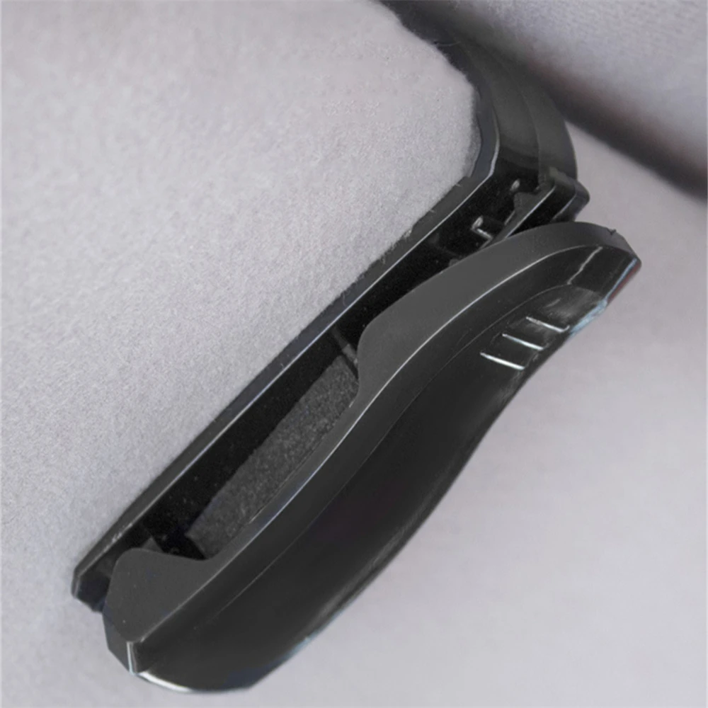 

Лидер продаж, автомобильные аксессуары, солнцезащитный козырек, солнцезащитные очки, очки, ручка для карт, ABS, портативный зажим, держатель для билетов, подставка