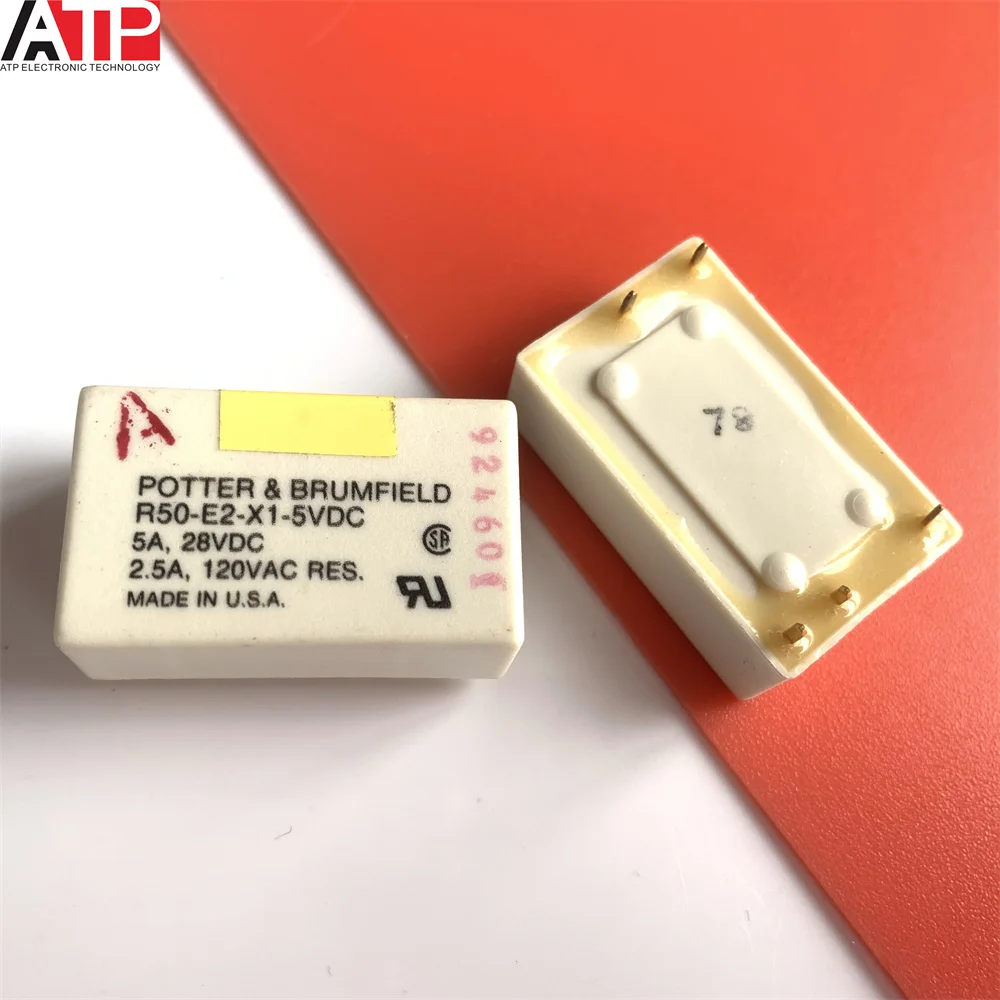 

Free shipping 1PCS original imported spot R50-E2-X1-5VDC gold-plated foot relay 5V genuine welcome to consult and order.