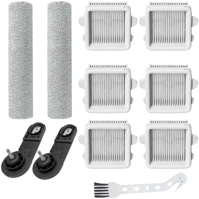 

【РАСПРОДАЖА】Запасные части: HEPA-фильтр и роликовая щетка для пылесоса Roborock F25 (для сухой и влажной уборки)