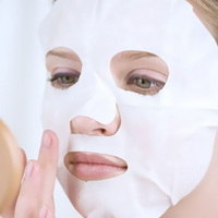 100pcs Make Up Cotton Pads Disposable Facial Mask Pure Cotton Paper Facemask Sheet Ultra-Thin DIY Tool