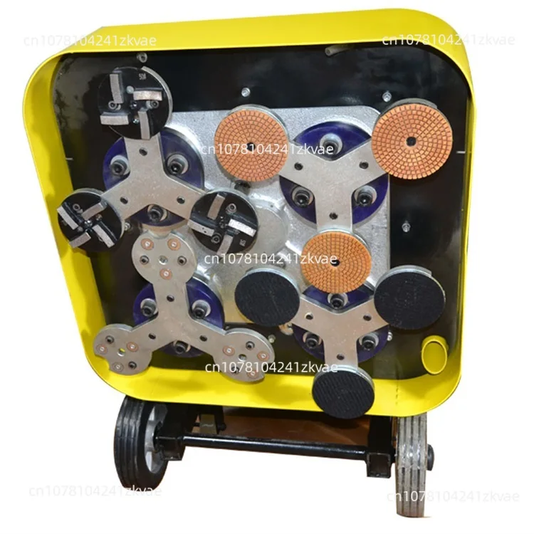 Inverter 4 discs  floor grinding machine concrete scarifying grinder polisher machine