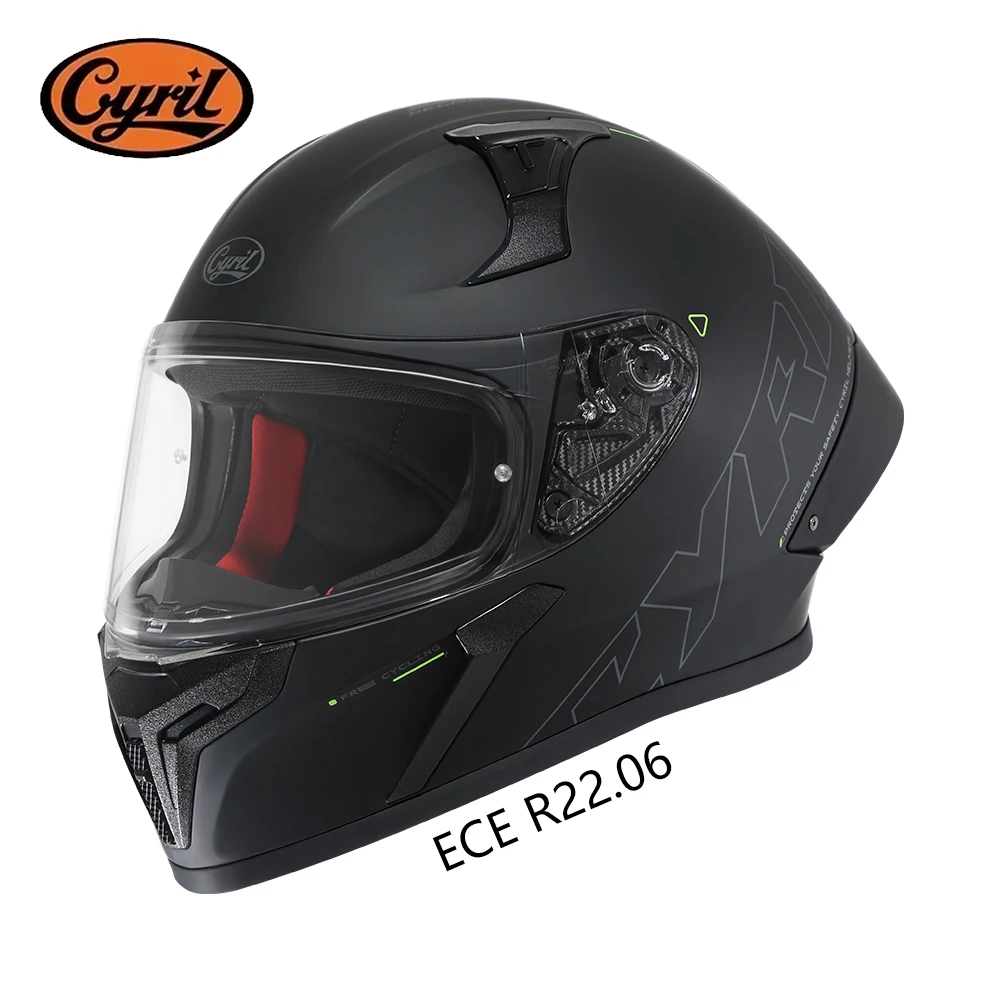 

Мотошлем для мужчин и женщин с полной защитой лица, сертифицированный по европейским стандартам ECE и одобренный DOT.