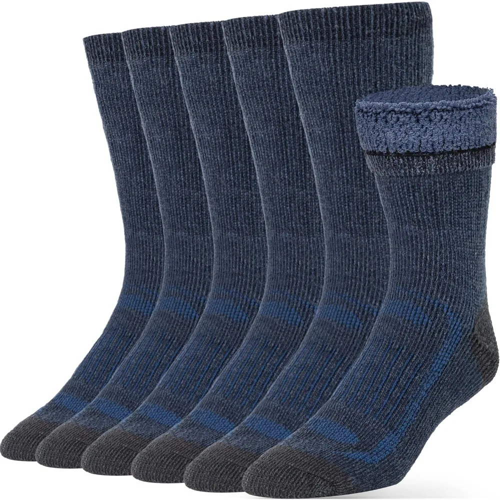 

Warm Thermal Wool Socks for Winter Moisture Wicking and Breathable Cozy Boot Socks