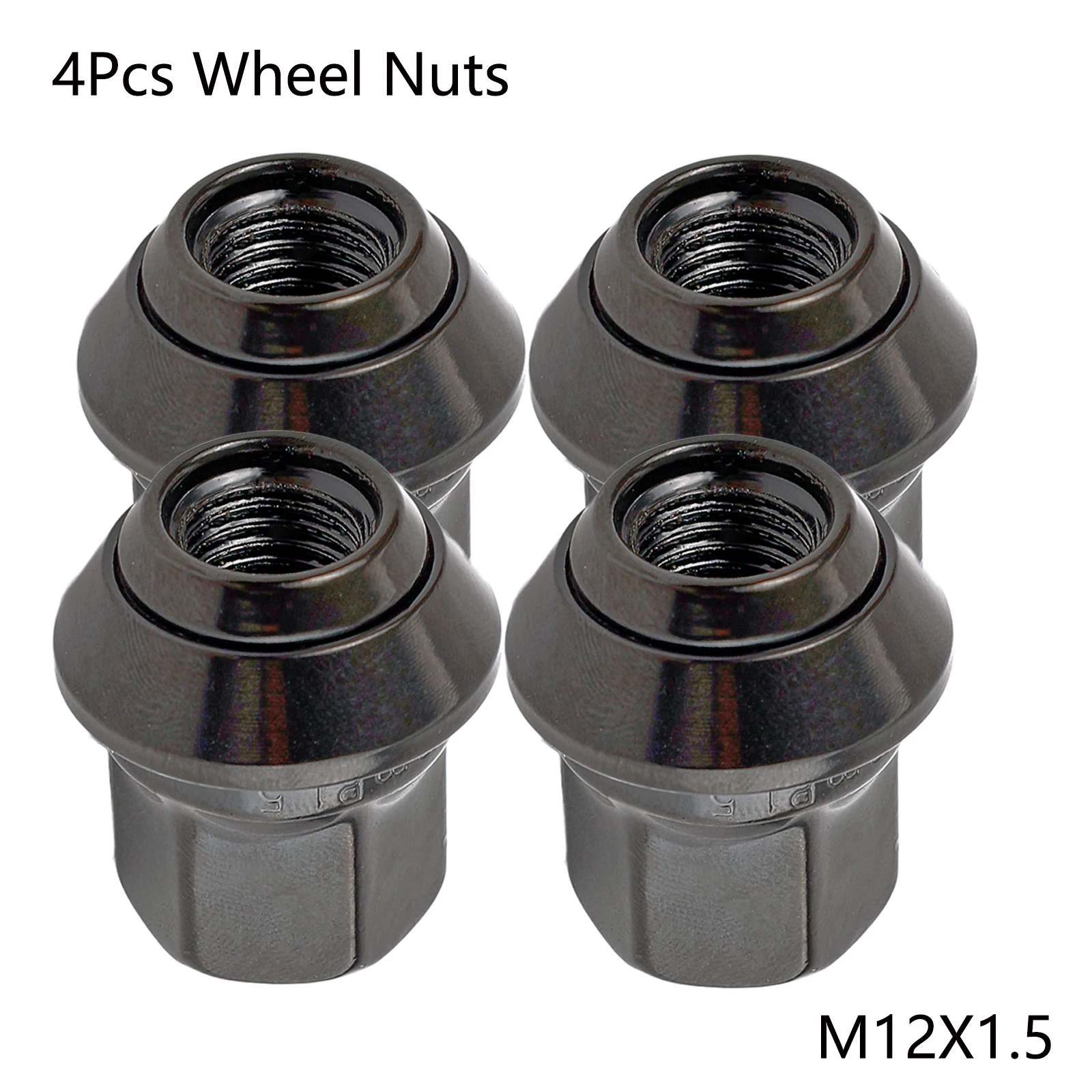 4Pcs Car Alloy Wheel Nuts M12X1.5 19MM Bolts Lugs Studs Car Lug Nuts Accessories For Ford Focus Transit Streetka MK2 MK3 MK4 ST