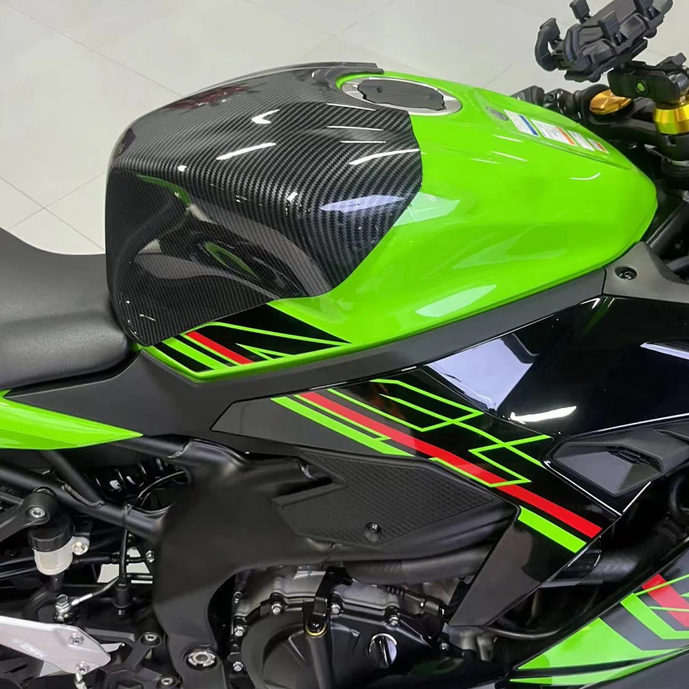 Pour KAWASAKI ZX4R ZX4RR ZX-4RR ZX-2R ZX2R ZX 4RR 4R 2R 2023 2024 Pièces de moto Autocollant de protection pour bouchon de réservoir de carburant