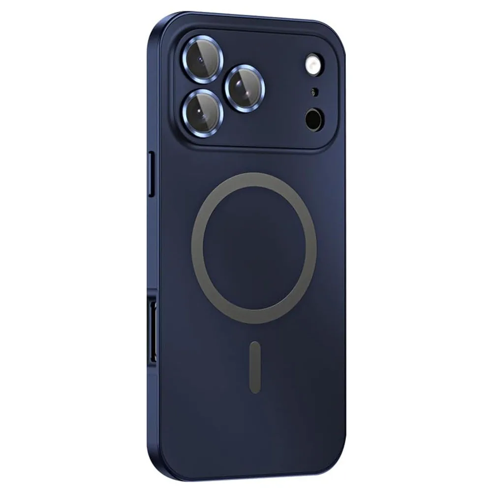 

Magnetic Case for iPhone 17 Pro Max/17 Pro/Air/17 - Aluminum Frame, Tempered Glass Lens Protector, Wireless Charging