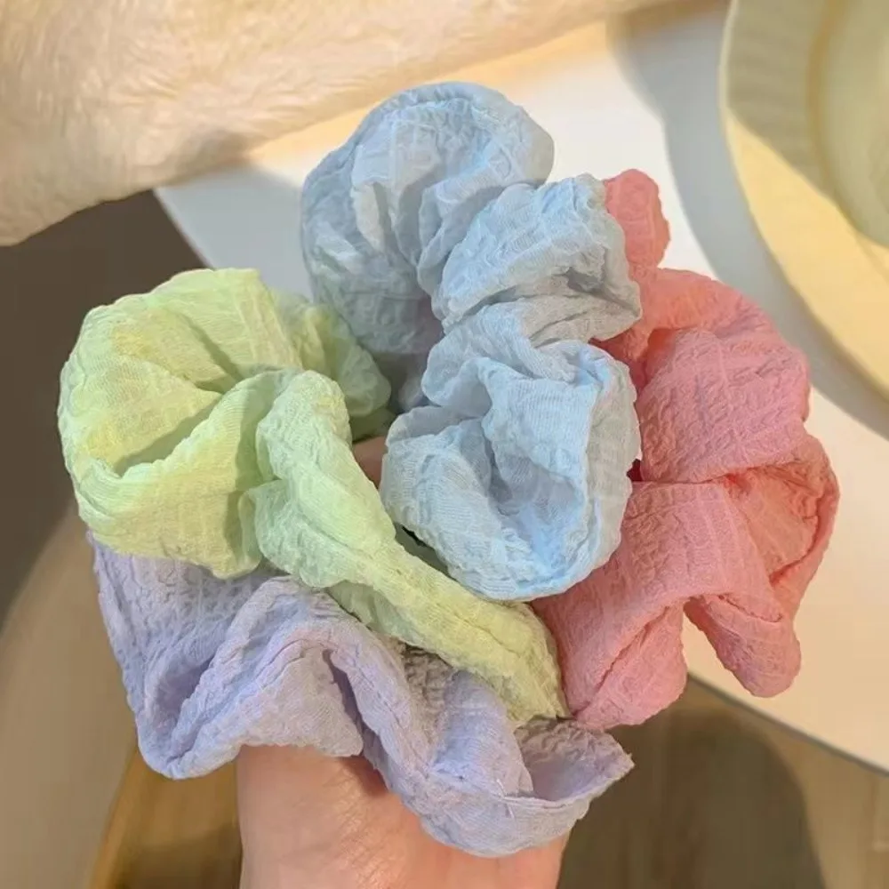 7 Stück Böhmen Candy Farbe Haargummis für Frauen Mädchen Niedliche elastische Haargummis Bänder Stirnband Gummibänder Haarschmuck – Detail 2