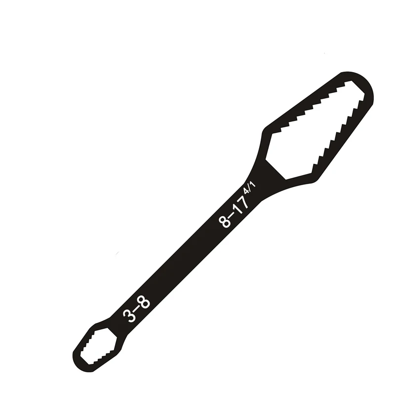 

Универсальный гаечный ключ Torx 3-17 мм, регулируемый гаечный ключ Torx с двойной головкой, самозатягивающийся ключ для очков, универсальный ручной инструмент