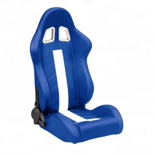 Famous Racing Style Car Seat PVC -1045 New Adjustment PVC Car Sports Racing Seats