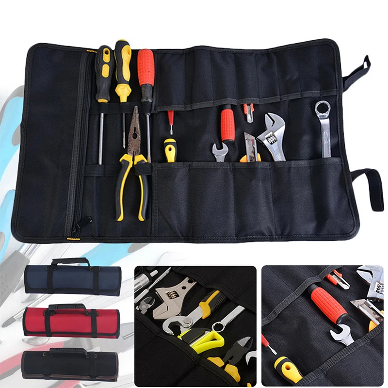 Multi-purpose roller tool bag, practical carrying bag, chisel, electrician carrying tool bag, instrument packing box