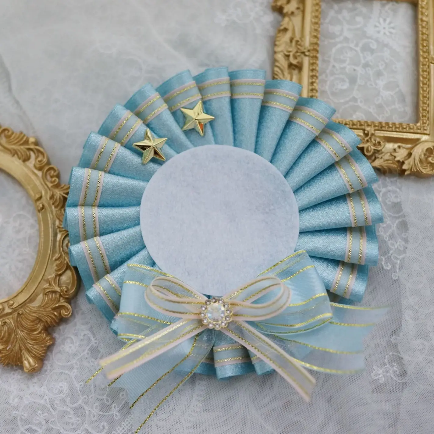 Cute Badge Hloder,Ita Bags Decorations,Backpack Ribbon Accessories,Lolita Anime Cosplay Crafts,Badge Rosette