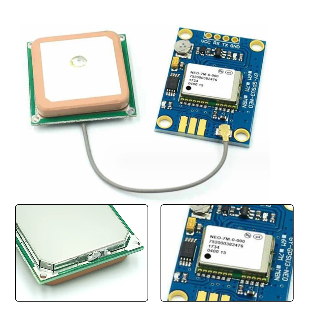 NEO-8M For Gps Module With 3V-5V Power Supply And For Antenna For Arduino Flight Controller Development Board Electronic
