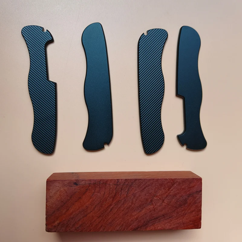 Types Knife Aluminum Alloy Handle Patch Scales for 111MM Victorinox Swiss Army Knives Centurion Rescue Tool Solider 0.8461.MW4DE