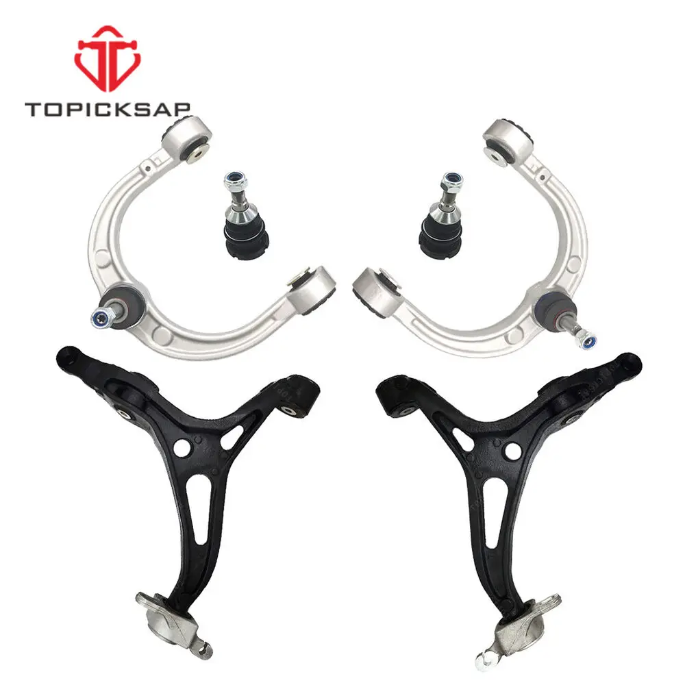 TOPICKSAP 6pcs Suspension Kit Front Lower Control Arm Ball Joint Sets for MERCEDES-BEN W164 GL320 GL550 2006 - 2012 1643300935