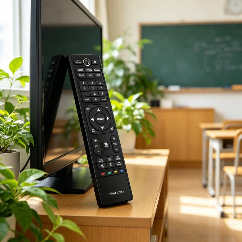 RM-C3402 Replaced Remote Control Fit for JVC TV Model LT55N685A LT50N790A LT50N590A LT40N570A LT-32N386A LT-39N370AN