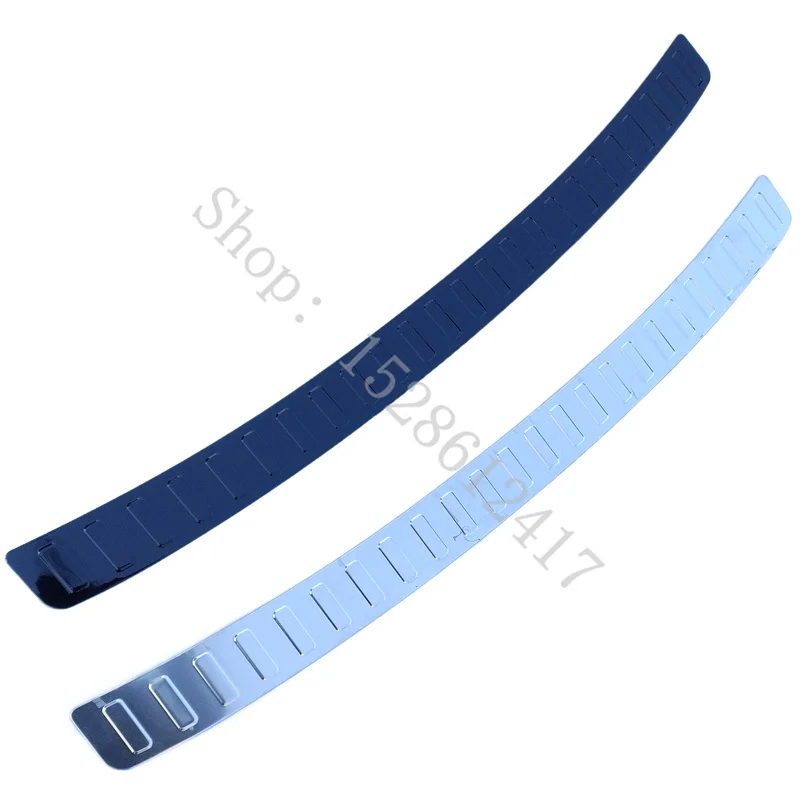 

For VW/Volkswagen Caddy 4GEN 2015 2016 ~2019 Car Accessories stainless steel Rear Bumper Protector Sill Trunk Tread Plate Trim