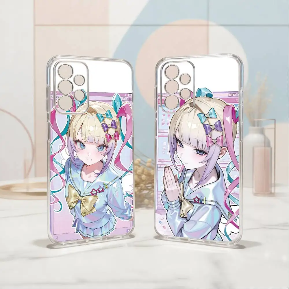 

Needy girl overload Phone Case Transparent Silicone Soft For Samsung S25,S24,S21,S22,S23,S30,Ultra,S20,Plus,Fe