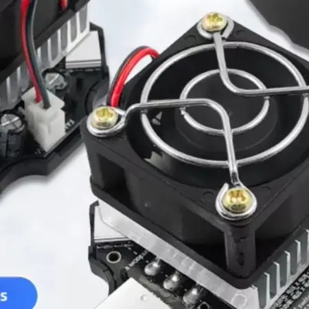 65W USB 5-24V Electronic Load Resistor Discharge Battery Test Capacity Aging for charger for Power Bank Capacity Detector