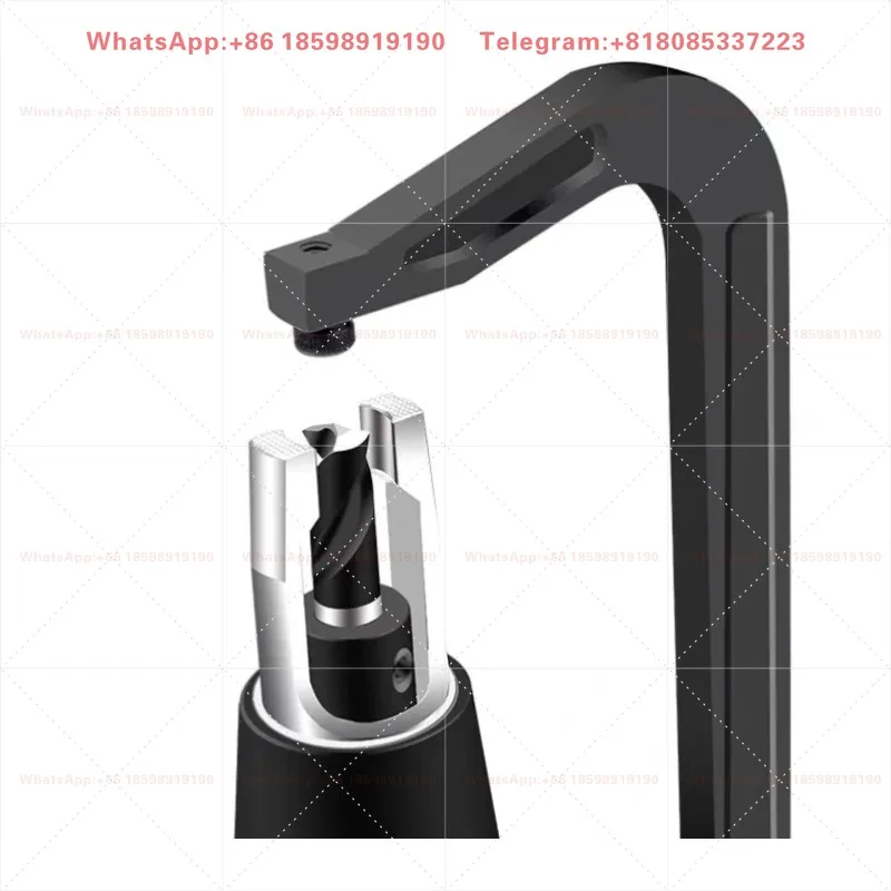 Pneumatic Spot Weld Drill Tool Kit Air Powered Spot Drilling Set for Auto Collision Repair Sheet Metal Steel Panel Maintenance