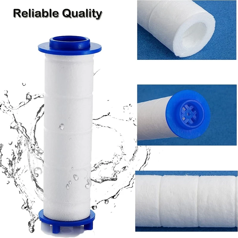 10Pcs Replacement Shower Filter for Held Showerhead - High Output Shower Water Filter to Remove Chlorine Fluoride and Hard Water