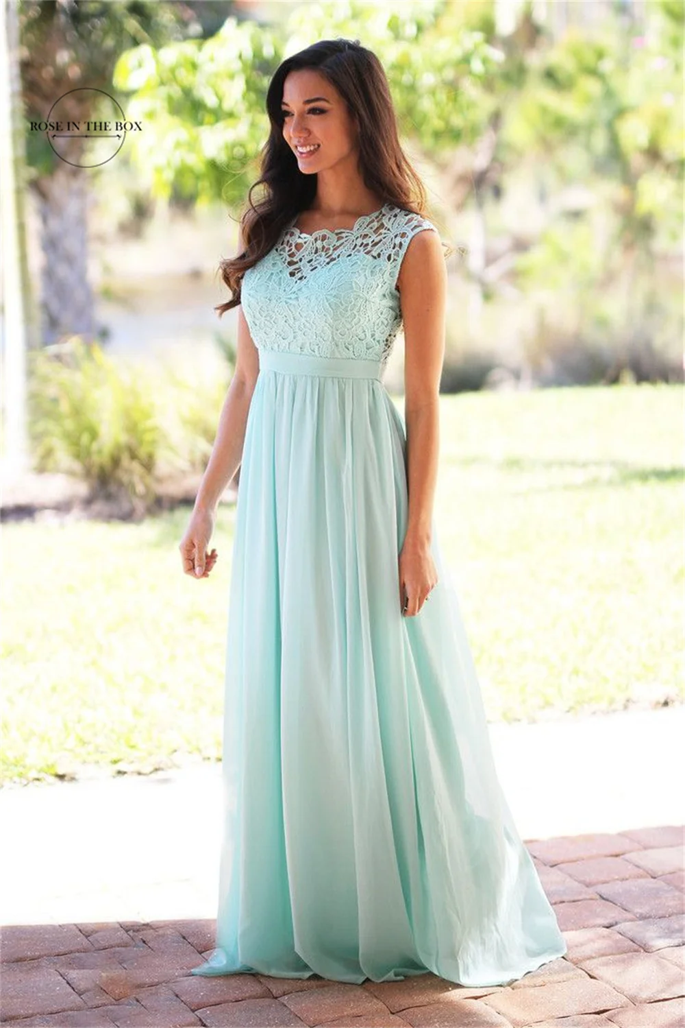 Elegant Mint Green Women Bridesmaid Dresses For Weddings Vestido Festa 2024 Simple Lace Long Formal Prom Party Gowns