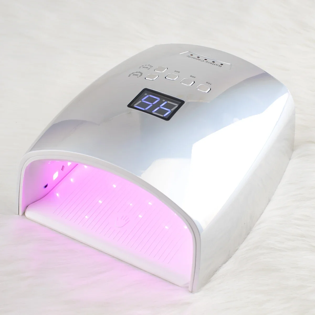 Amazon Hot Selling Rechargeable UV Led Nail Lamp Red Light Sensor Led Lamps for Nails