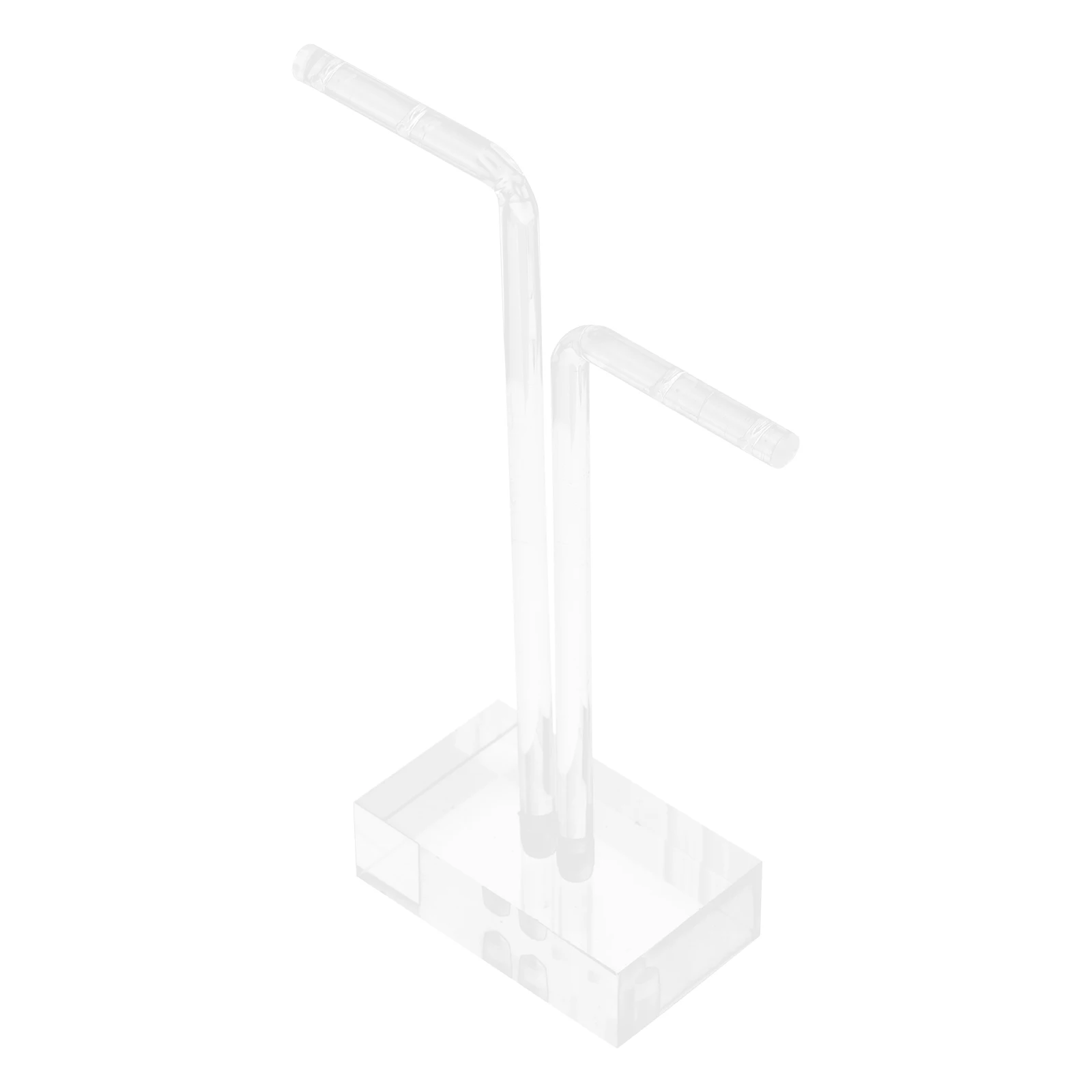 

Clear Acrylic Stand Earring Organizer Space-Saving Jewelry Holder For Retail Home Exhibition Dresser Storage Lightweight Earring