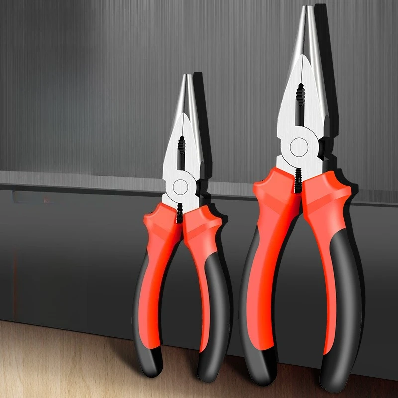 

Sharp-nosed Pliers Electrician Special Mini Pliers Multifunctional Tools Industrial Grade Small Hand with Sharp-nosed Pliers