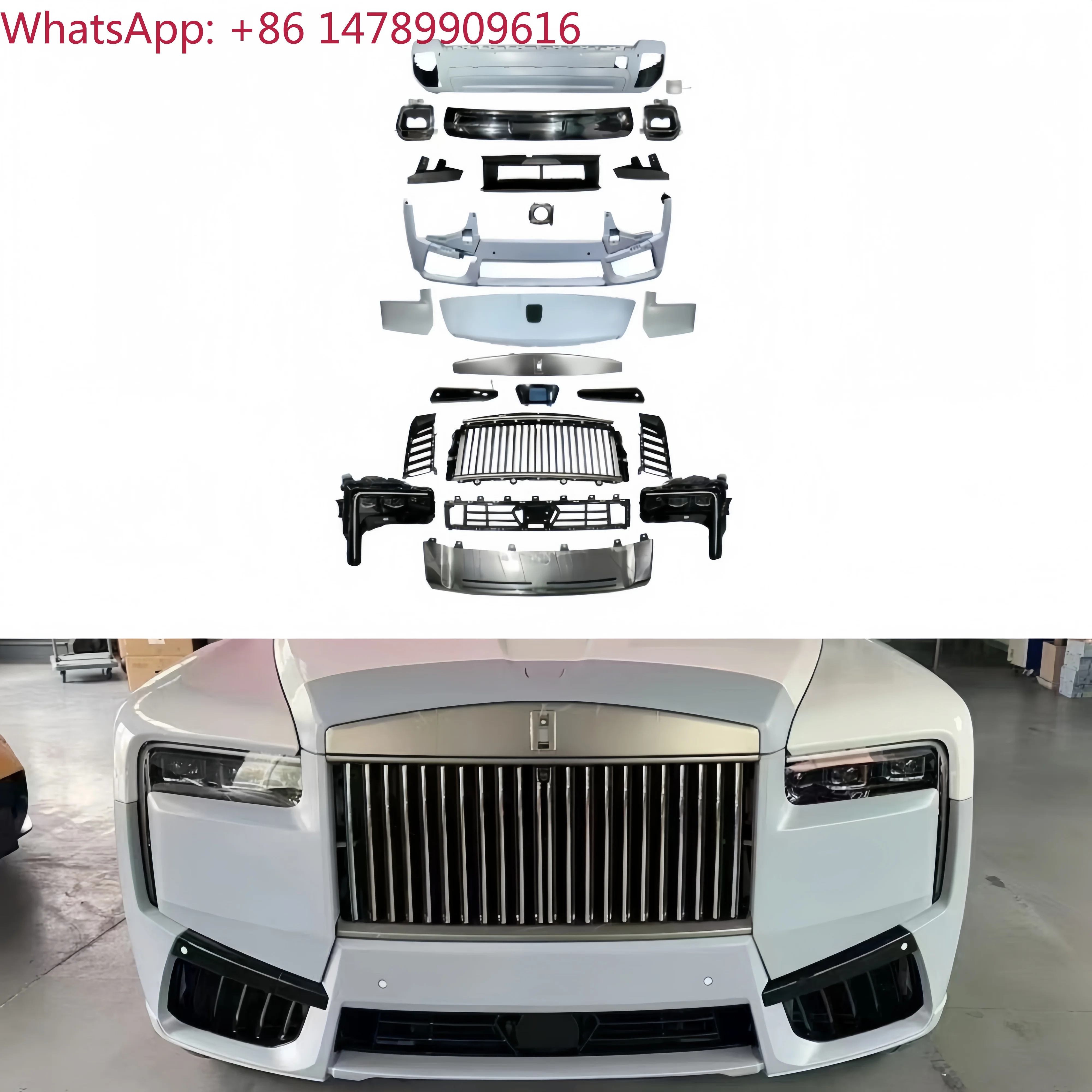 Car Body Kit For Old-to-new ConversionFor The 2025 Style Body Kit Of Cullinan. Upade The Headlamps, Bumpers And Illes.Car Parts