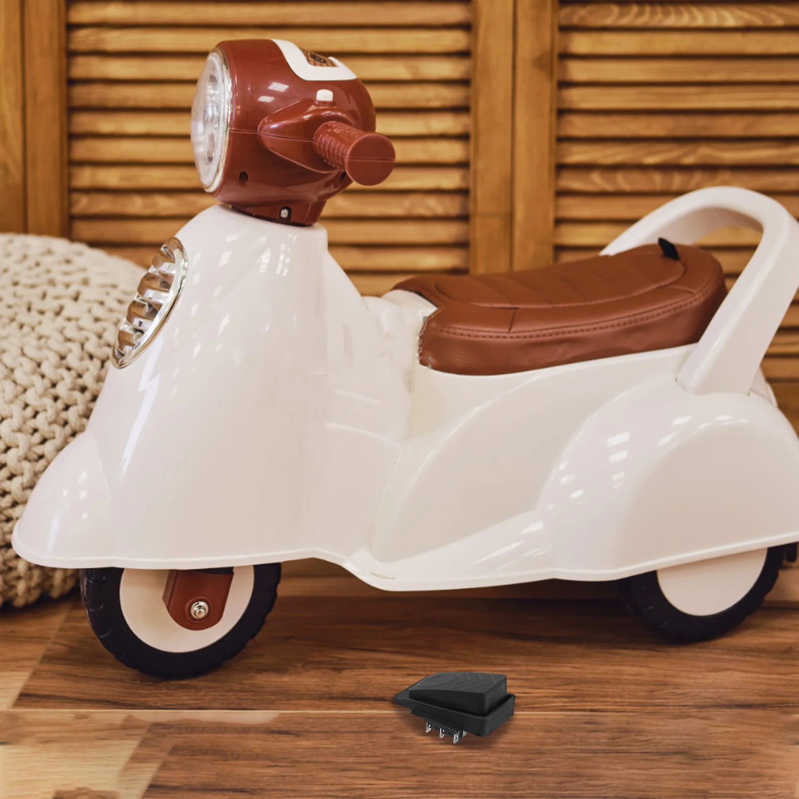 

Kids Ride On Car Foot Pedal Switch Replacement Durable Electronic Accelerator For Electric Vehicle Multifunctional Forward