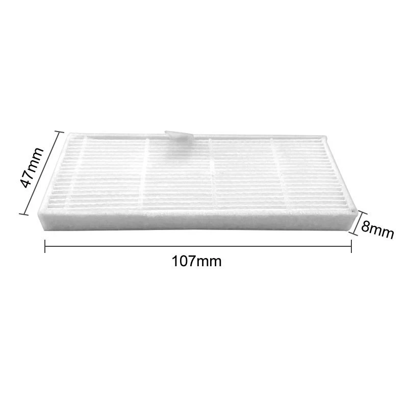 Pièces de support pour aspirateur Xiaomi Viomi S9, brosse latérale principale, en tissu, pour réservoir d'eau 2 en 1, boîte à poussière, accessoires de filtres Hepa