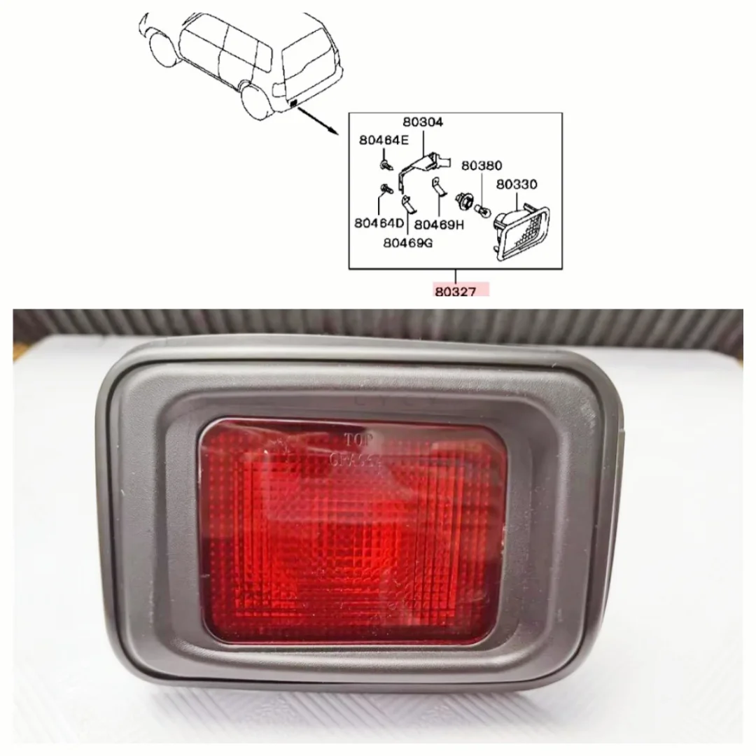 Rear Bumper Lights Signal Light Rear Fog Lamp For Pajero Montero Pinin H76W H77W MR508558