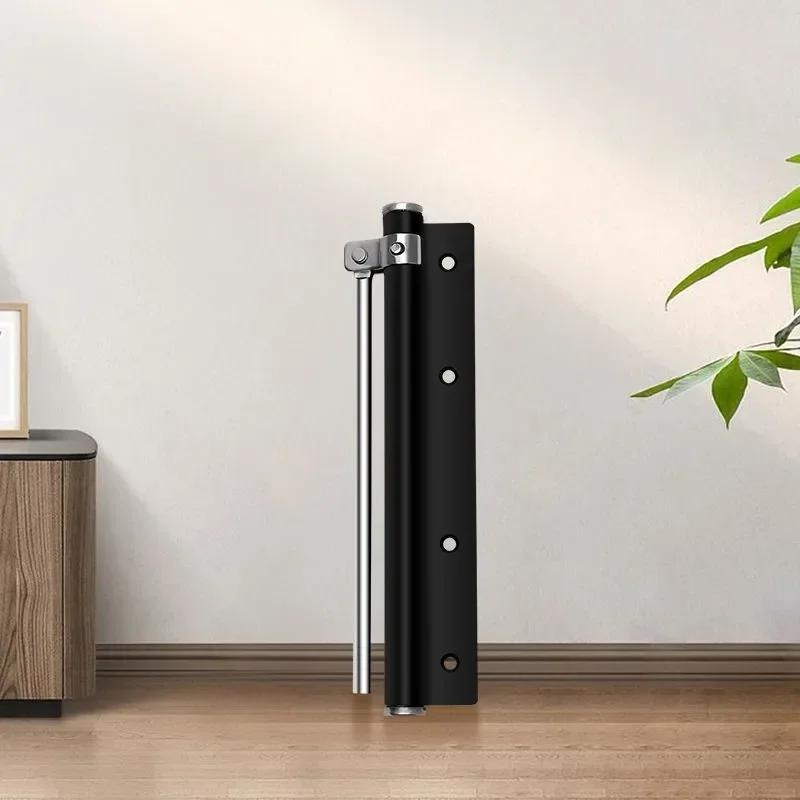 Automatic Door Closer Cushion Door Closer Household Mute Artifact Simple Punch Free Invisible Return Spring
