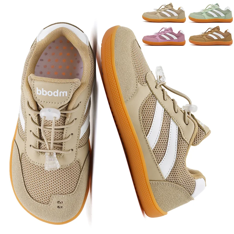 Children'S Minimalist Barefoot Shoes Breathable Wide Zero Restraint Shoes Wide Palm Unbound To Promote Healthy Foot Development